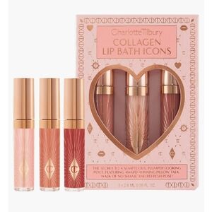 Charlotte Tilbury Collagen Lip Bath Icons Set